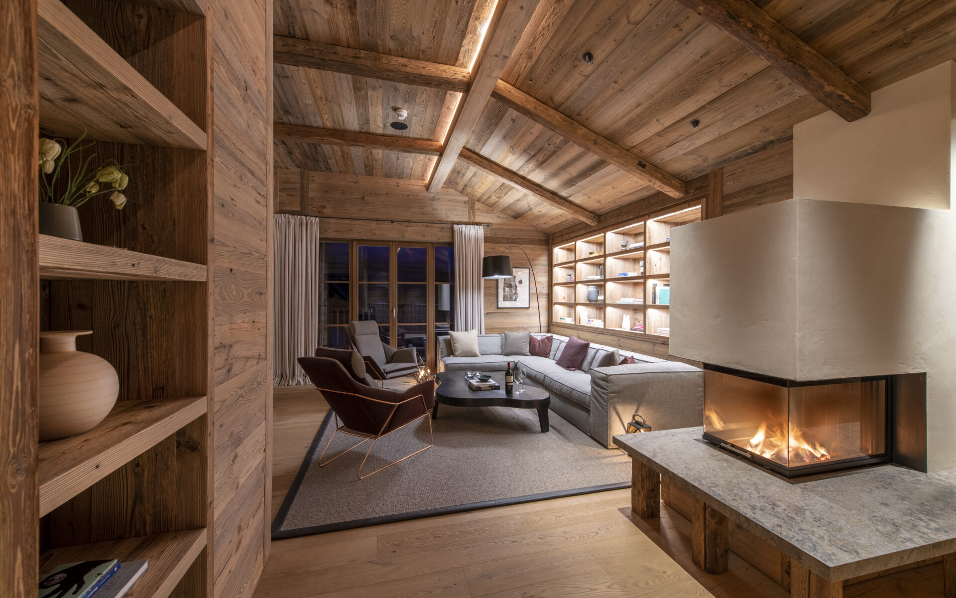 luxury ski accommodation
